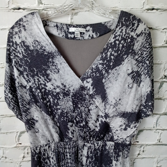 H by HALSTON Womens Multicolor Short Sleeve Dress - Picture 3 of 10